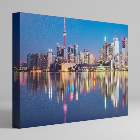 Quadro paesaggistico con stampa su tela canvas